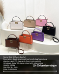 Bold B-charm Satchel