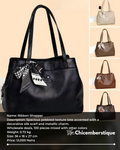 Ribbon Shopper Tote