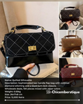 Quilted Silhouette Bag